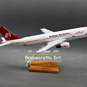 Model of A300 Indian Airlines with detailed craftsmanship.